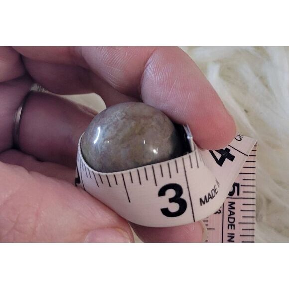 Natural Jasper Sphere Polished Stone Approx 1 inch - Picture 5 of 6